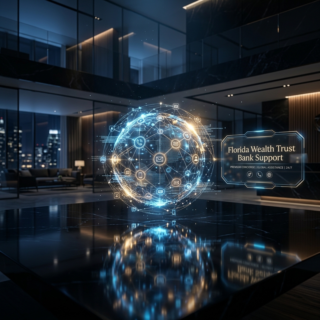 Global support network visualization